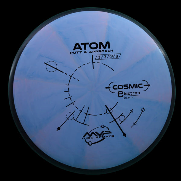 MVP - Atom - Cosmic Electron - Putt & Approach 170-175 5 BLUE 175 atom gyro mvp MVP Disc Sports Putt and Approach Putter Putting