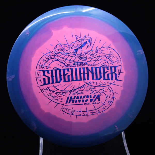 Innova - Sidewinder - HALO Star - Distance Driver BLUE-PINK BLUE 147 halo halo sidewinder halo sidewinder disc Halo Star halo star sidewinder innova innova champion innova champion discs innova halo innova halo discs innova halo plastic innova halo sidewinder innova halo star sidewinder innova star halo sidewinder