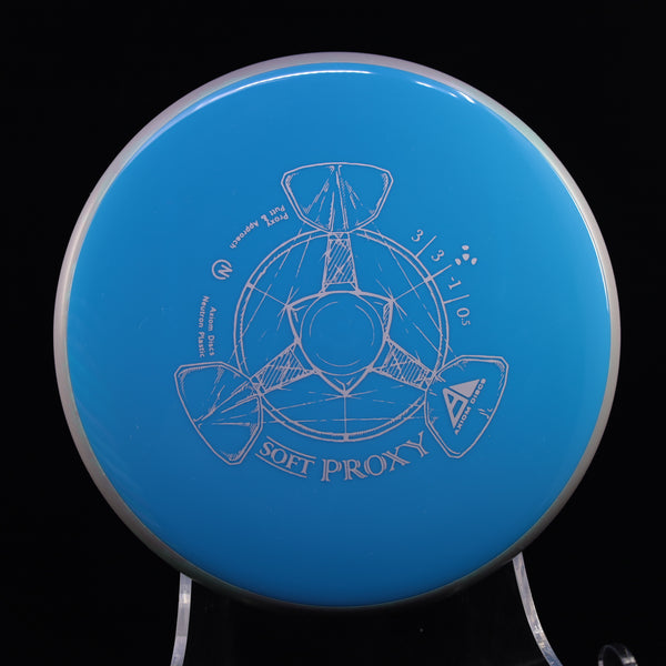 Axiom - Proxy - Soft Neutron - Putt & Approach 170-175 1 BLUE GREY Axiom Axiom discs axiom neutron Disc Golf disc golf discs disc golf discs for sale discs Gyro gyronauts MVP Disc Sports proxy soft