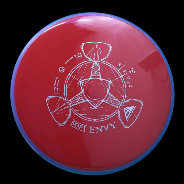 Axiom - ENVY - SOFT NEUTRON - Putt & Approach 165-169 12 RED BLUE 167 Axiom Axiom discs axiom neutron disc golf discs disc golf discs for sale discs envy Gyro gyronauts James Conrad MVP Disc Sports neutron soft z