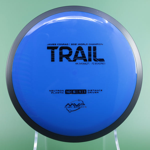 MVP - Trail - Neutron - James Conrad Line Distance Driver 170-175 62 BLUE 172 James Conrad Line MVP MVP Disc Sports MVP Neutron MVP Trail release date neutron