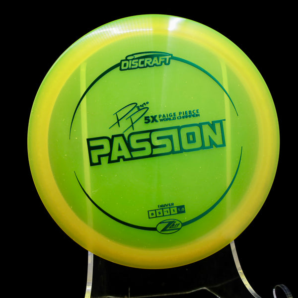 Discraft - Passion - Z Lite - Paige Pierce Driver 2 GREEN GREEN 160 discraft passion discraft passion flight numbers paige pierce passion passion disc passion disc golf passion discraft