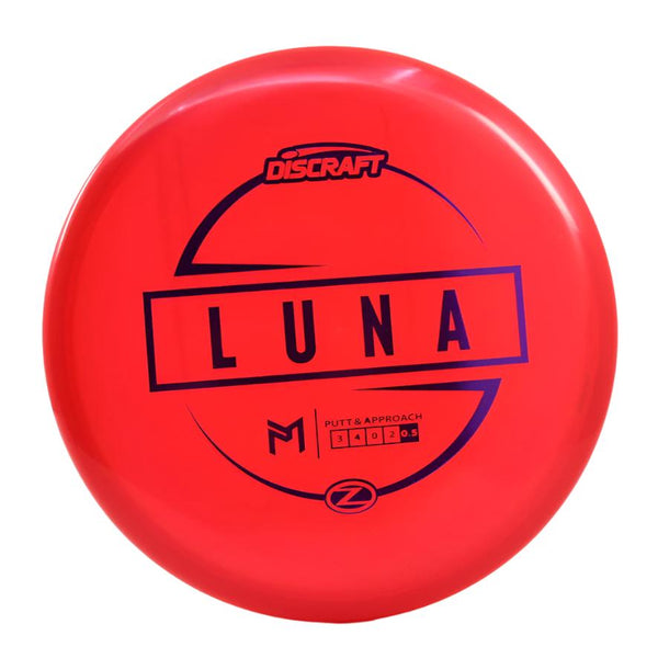 Discraft - Luna - Z - Putt & Approach 4 RED BLUE 172