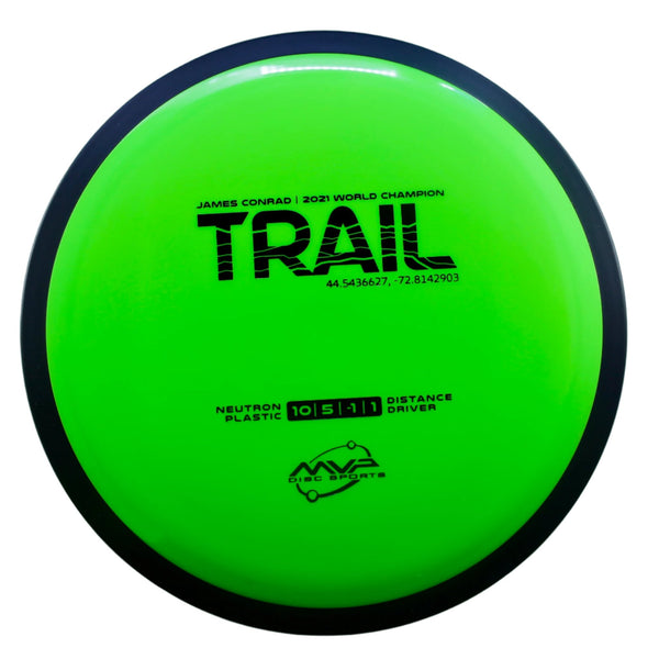 MVP - Trail - Neutron - James Conrad Line Distance Driver 165-169 168 James Conrad Line MVP MVP Disc Sports MVP Neutron MVP Trail release date neutron