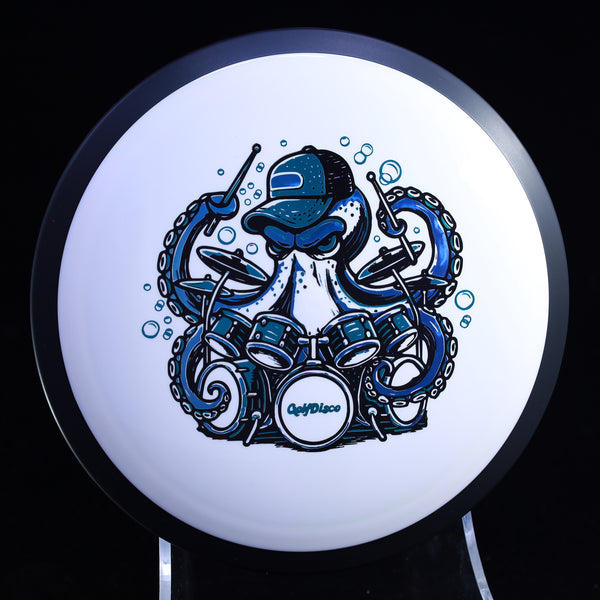 MVP Neutron Trail - GolfDisco Originals "Otto" 4 WHITE 172 custom stamps Disc Golf GOLFDISCO ORIGINALS James MVP mvp neutron trail mvp trail octopus otto trail disc