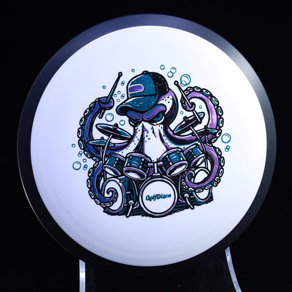 MVP Neutron Trail - GolfDisco Originals "Otto" 1 WHITE 173 custom stamps Disc Golf GOLFDISCO ORIGINALS James MVP mvp neutron trail mvp trail octopus otto trail disc