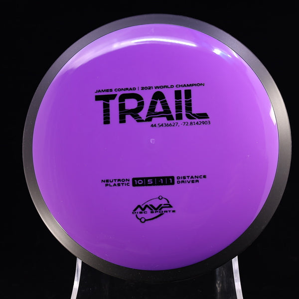 MVP - Trail - Neutron - James Conrad Line Distance Driver 170-175 69 PURPLE 173 James Conrad Line MVP MVP Disc Sports MVP Neutron MVP Trail release date neutron