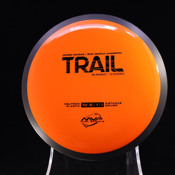 MVP - Trail - Neutron - James Conrad Line Distance Driver 165-169 86 ORANGE 167 James Conrad Line MVP MVP Disc Sports MVP Neutron MVP Trail release date neutron