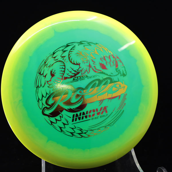 Innova - Rollo - Halo - Midrange 15 GREEN RASTA 180 Beginner Friendly halo disc golf halo innova discs Halo Star halo star rollo innova innova halo innova halo discs innova halo plastic innova halo star innova star halo mid mid range midrange Midrange Discs Rollo