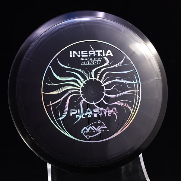 MVP - Inertia - Plasma - Distance Driver BLACK 13 167 CONTROL Disc Golf DISTANCE DRIVER INERTIA INURTIA MVP PLASMA UNDERSTABLE