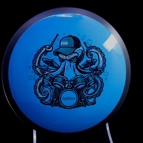 MVP Neutron Trail - GolfDisco Originals "Otto" 12 BLUE 174 custom stamps Disc Golf GOLFDISCO ORIGINALS James MVP mvp neutron trail mvp trail octopus otto trail disc