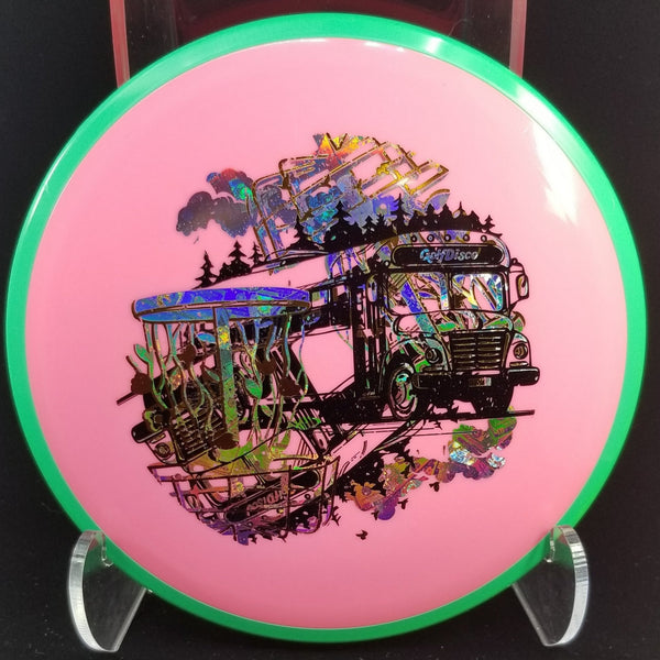 MISPRINTS - GolfDisco Originals custom stamp designs TOUR DREAMS STAMP PINK, GREEN 162 CRAVE NEUTRIN AXIOM GOLFDISCO ORIGINALS James misprint misprints MVP mvp neutron trail mvp trail skeet scienski summer fling trail disc