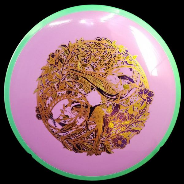 MISPRINTS - GolfDisco Originals custom stamp designs DOUBLE BIRDIE STAMP PURPLE, GREEN 166 CRAVE NEUTRON AXIOM GOLFDISCO ORIGINALS James misprint misprints MVP mvp neutron trail mvp trail skeet scienski summer fling trail disc