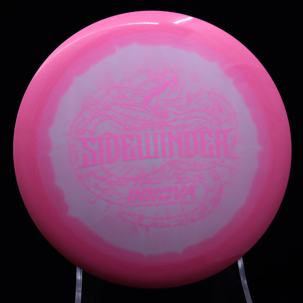 Innova - Sidewinder - HALO Star - Distance Driver PINK PINK 149 halo halo sidewinder halo sidewinder disc Halo Star halo star sidewinder innova innova champion innova champion discs innova halo innova halo discs innova halo plastic innova halo sidewinder innova halo star sidewinder innova star halo sidewinder