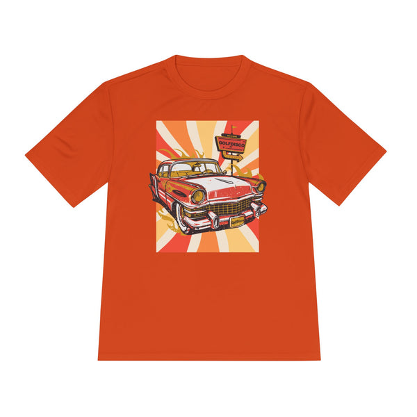 Hot Rod t shirt - moisture wicking shirt Deep Orange DTF Men's Clothing performance Polyester Sportswear T-shirts Unisex Women's Clothing