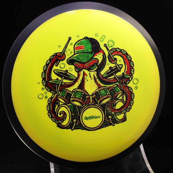 MVP - Trail - Neutron - GolfDisco Originals "Otto" 29 YELLOW 173 custom stamps Disc Golf GOLFDISCO ORIGINALS James MVP mvp neutron trail mvp trail octopus otto trail disc