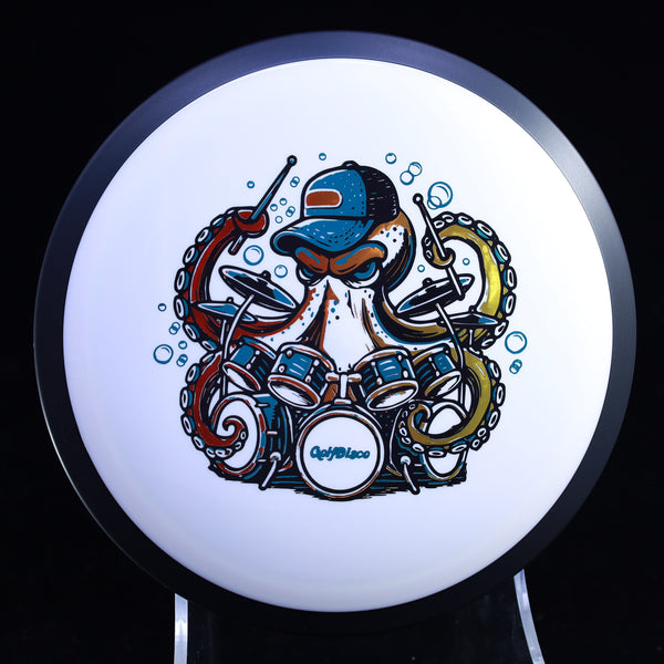 MVP Neutron Trail - GolfDisco Originals "Otto" 3 WHITE 171 custom stamps Disc Golf GOLFDISCO ORIGINALS James MVP mvp neutron trail mvp trail octopus otto trail disc