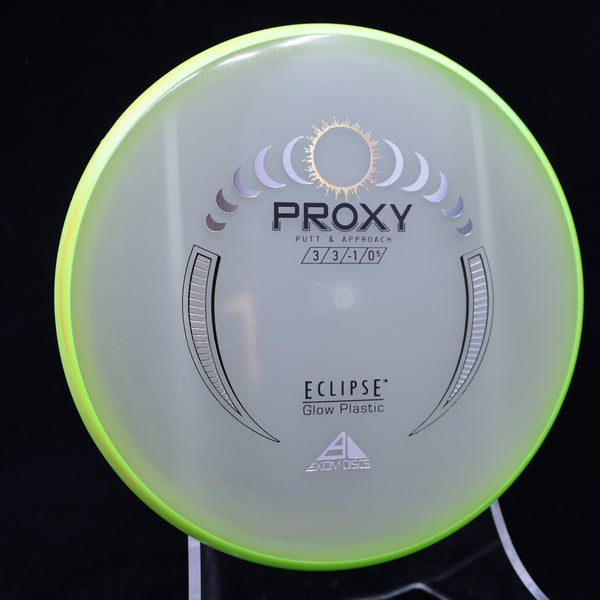 Axiom - Proxy - Eclipse GLOW - Putt & Approach 170-175 YELLOW 174 approach Axiom axiom discs axiom neutron Disc Golf disc golf discs disc golf discs for sale discs ecliopse MVP nuetron proxy put putt and approach