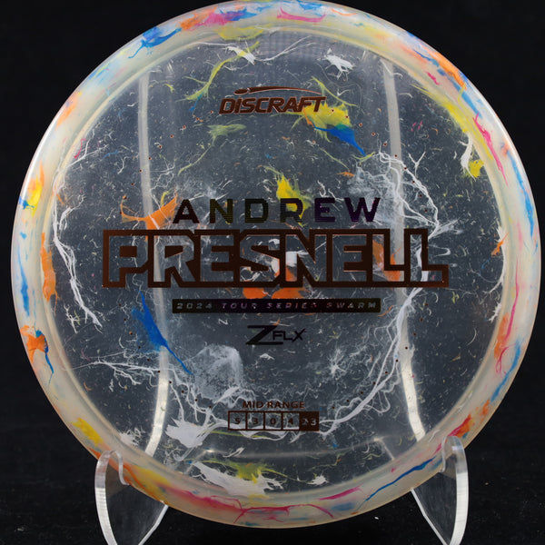 Discraft - Swarm - Jawbreaker Z FLX - Andrew Presnell 2024 Tour Series 6 177 APPROACH PUTTER Discraft Driving putter elite z FLX ledgestone Ledgestone edition lts putt putt & Approach Putt and Approach Putter putter line Putting z z FLX z metallic Zflx Zone