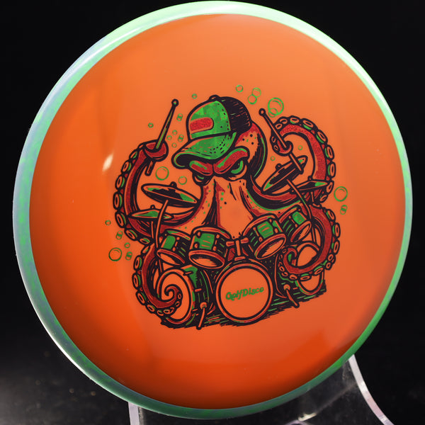 Axiom - Hex - Neutron - GolfDisco Originals "Otto" 177 axiom christmas disc disc golf discs disc golf discs for sale discs GOLFDISCO ORIGINALS hex mid Mid-Range midrange midrange driver mvp Neutron ocean life octopus otto preorder sea creature stable swirly understablem Unisex