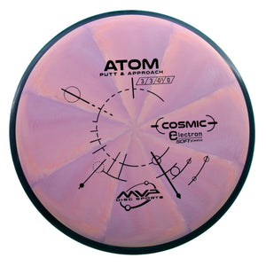 MVP - Atom - Cosmic Electron (Soft) - Putt & Approach 170-175 9 PINK 171 atom cosmic Disc Golf Electron gyro MVP MVP Disc Sports putt Putt and Approach Putter Putting