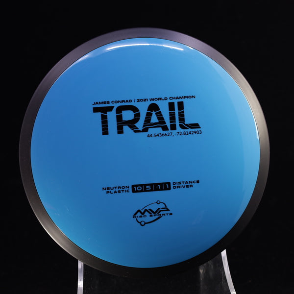 MVP - Trail - Neutron - James Conrad Line Distance Driver 165-169 31 BLUE 165 James Conrad Line MVP MVP Disc Sports MVP Neutron MVP Trail release date neutron