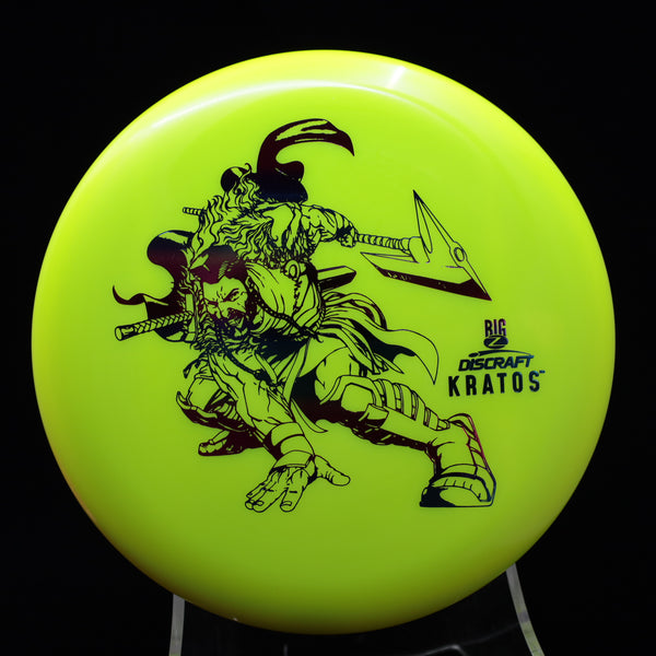 Discraft - Kratos - Big Z - Paul McBeth Putt & Approach 5 YELLOW INDIGO 174