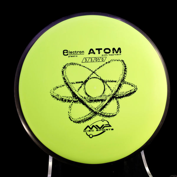 MVP - Atom - Electron - Putt & Approach 165-169 2 GREEN YELLOW 167 APPROACH PUTTER atom Disc Golf Driving putter Electron gyro mvp MVP Disc Sports Putt and Approach Putter putter line putterline Putting