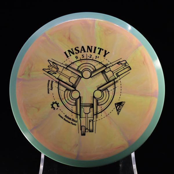 Axiom - Insanity - Cosmic Neutron - Distance Driver 170-175 7 BLURLYWOOD CADET BLUE 172 Axiom Axiom discs axiom neutron cosmic Disc Golf disc golf discs disc golf discs for sale discs Driver insanity MVP MVP Disc Sports neutron Stable Understable