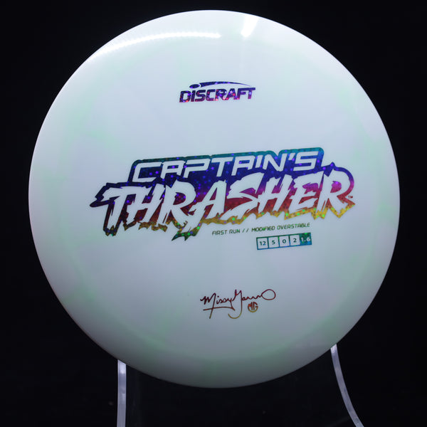 Discraft - Captain's Thrasher - First Run - Missy Gannon Signature 8 PEARL RAINBOW STARS 174 captains thrasher discraft captain's thrasher discraft thrasher gannon missy missy gannon thrasher Thrasher