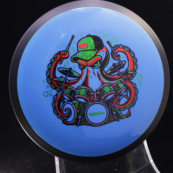 MVP - Trail - Neutron - GolfDisco Originals "Otto" 13 BLUE 173 custom stamps Disc Golf GOLFDISCO ORIGINALS James MVP mvp neutron trail mvp trail octopus otto trail disc