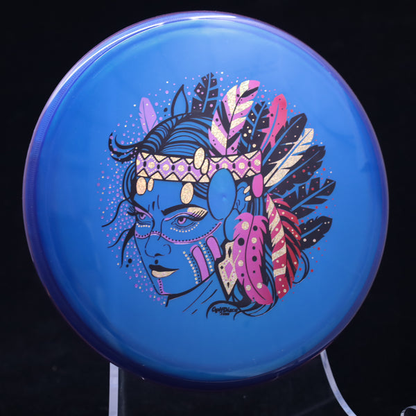 Axiom - Pyro - Prism Plasma - GolfDisco Original "Hurit" 13 BLUE 176 Axiom discs axiom prism axiom prism plasma pyro axiom prism plasma pyro midrange golf disc HURIT Prism Plasma prism plasma pyro pyro