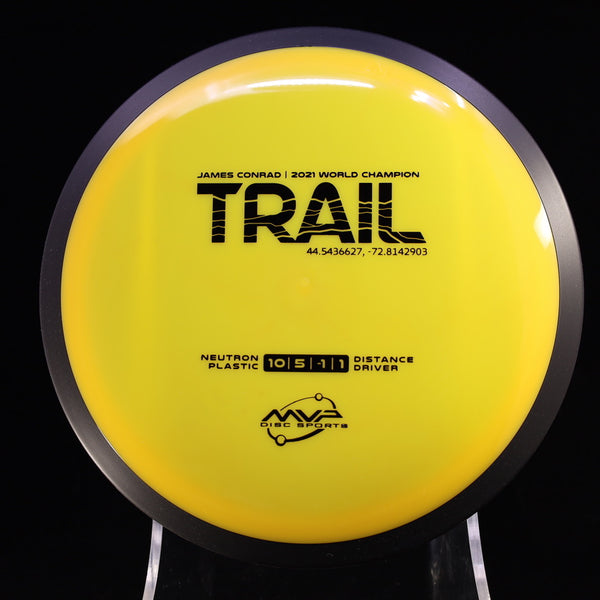 MVP - Trail - Neutron - James Conrad Line Distance Driver 170-175 71 YELLOW GOLD 174 James Conrad Line MVP MVP Disc Sports MVP Neutron MVP Trail release date neutron