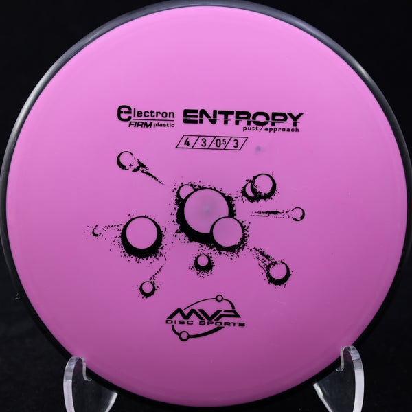 MVP - Entropy - FIRM Electron - Stock Stamp PINK BUBBLEGUM apprach approac approach Conrad Entropy flick forehand headwind James Overstable Putt Putter