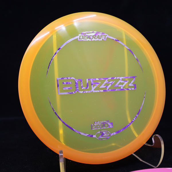 Discraft - Buzzz - Z LITE - Midrange ORANGE BLUE 160 abuzz Beginner Friendly buz buzz buzzz Disc Golf disc golf discs disc golf discs for sale Discraft discs mid mid-range midrange z zbuzzz