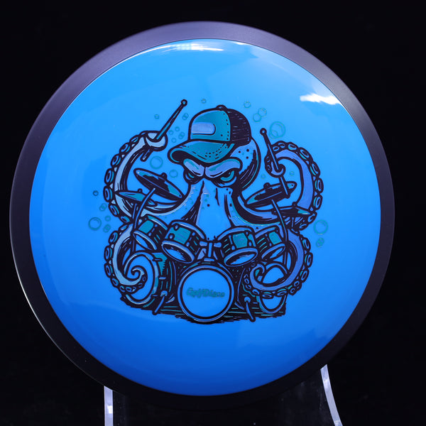 MVP Neutron Trail - GolfDisco Originals "Otto" 15 BLUE 173 custom stamps Disc Golf GOLFDISCO ORIGINALS James MVP mvp neutron trail mvp trail octopus otto trail disc