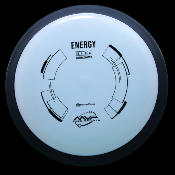 MVP - Energy - Neutron - Distance Driver 170-175 2 WHITE 173 Disc Golf distance distance driver driver energy high speed driver MVP MVP Disc Sports mvpdiscsport neutron overstable