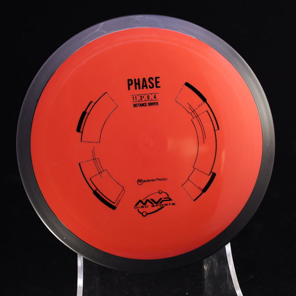 MVP - Phase - Neutron - Distance Driver 155-159 4 RED 156 Disc Golf distance Distance Driver headwind Headwind Driver MVP MVP Disc Sports mvpdiscsport neutron Overstable phase