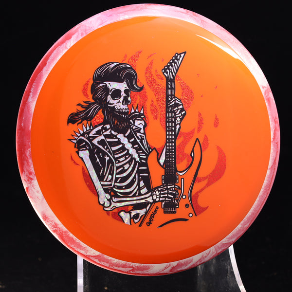 Axiom - Insanity - Neutron - GolfDisco Originals "Rock N' Roller" 21 ORANGE 172 GOLFDISCO ORIGINALS skeleton skeleton stamp skeleton stampmusic stamp skeletons