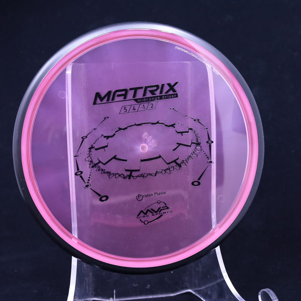 MVP - Matrix - Proton - Midrange 165-169 PINK 168 matris matrix midragne midrange midrange driver MVP MVP Disc Sports neutron