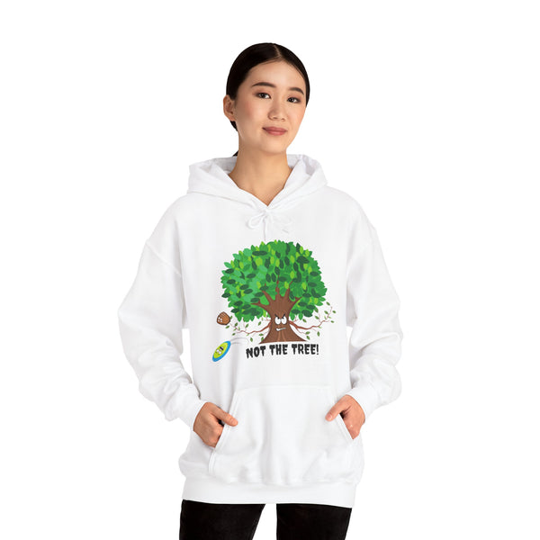 Hooded Heavy Blend Sweatshirt " NOT THE TREE" hoodie, disc golf sweatshirt DISC GOLF HOODIE DISC GOLF SWEATSHIRT DTG Eco-friendly GOLF DISCO EXCLUSIVE DESIGN GOLFDISCO GOLFDISCO.COM HOODIE Hoodies Men's Clothing NOT THE TREE SHIRT Regular fit SWEATER SWEATSHIRT Sweatshirts Unisex Women's Clothing