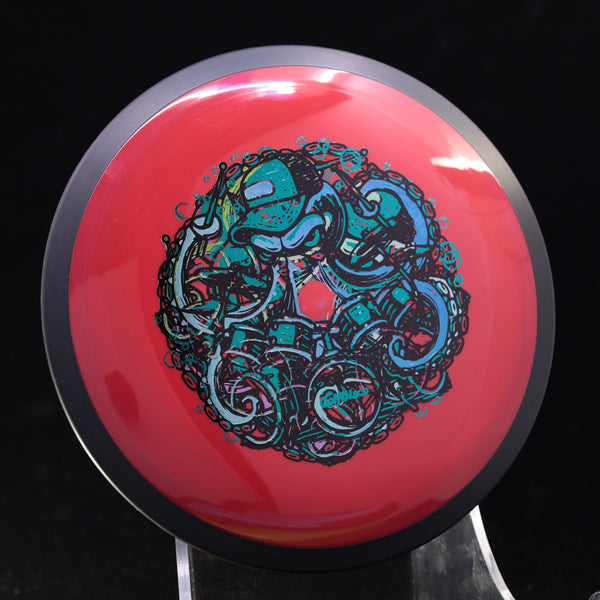 MISPRINTS - MVP - TRAIL - Neutron - GolfDisco Originals "Otto" 2 RED 171 custom stamps Disc Golf GOLFDISCO ORIGINALS James MVP mvp neutron trail mvp trail octopus otto trail disc