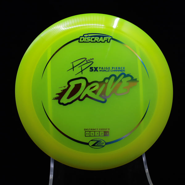 Discraft - Drive - Z Lite - Paige Pierce Signature Distance Driver 10 GREEN RAINBOW 160 Discraft Paige Pierce Drive Discraft Paige Pierce prototype driver