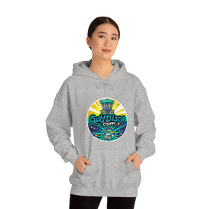 Hooded Sweatshirt - Hoodie -Unisex - Heavy Blend _ GOLFDISCO logo apparel DISC GOLF HOODIE DISC GOLF PULLOVER DISC GOLF SEATER DISC GOLF SWEATSHIRT DTG GOLFDISCO GOLFDISCO LOGO GOLFDISCO.COM Hoodies Men's Clothing MYLOGO Regular fit Unisex Women's Clothing