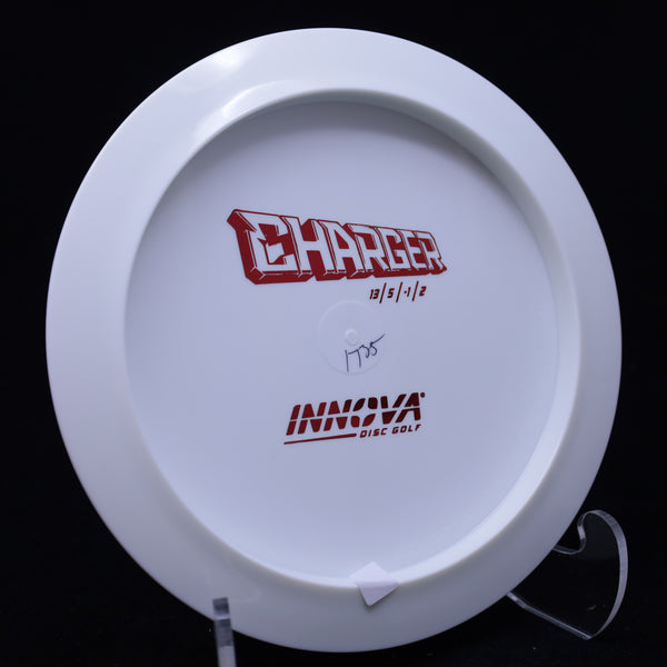 Innova - Charger - Star - DYERS DELIGHT - Blank White with Bottom Stamp
