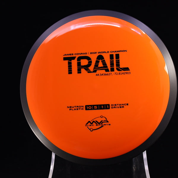 MVP - Trail - Neutron - James Conrad Line Distance Driver 165-169 83 ORANGE 167 James Conrad Line MVP MVP Disc Sports MVP Neutron MVP Trail release date neutron