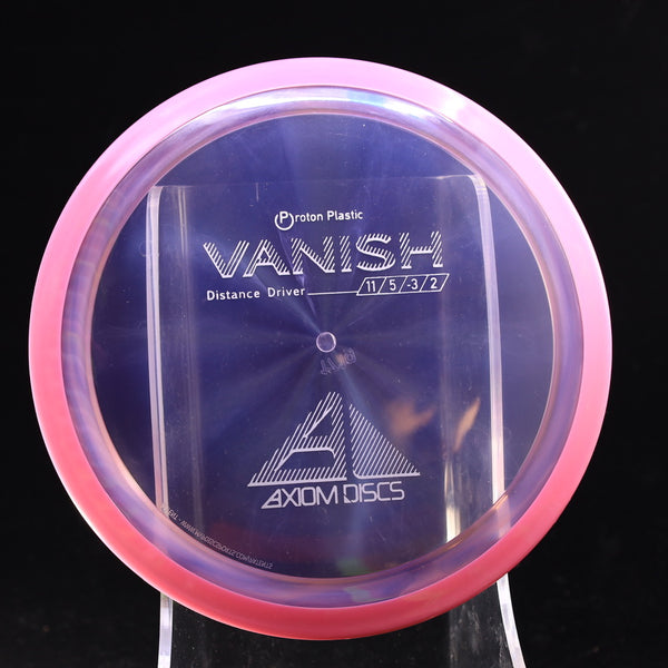 Axiom - Vanish - Proton - Distance Driver 170-175 2 VIOLET PINK 171 axiom Disc Golf disc golf discs disc golf discs for sale discs Distance Driver Driver high speed driver mvp mvp disc sports proton vanish