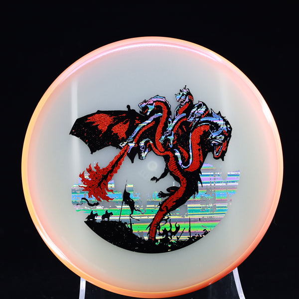 Axiom - Envy - Eclipse - A GolfDisco Original "The Dragon" 22 ORANGE 171 7 headed dragon armagedon bad dragon dragon envy evil dragon final battle GOLFDISCO ORIGINALS