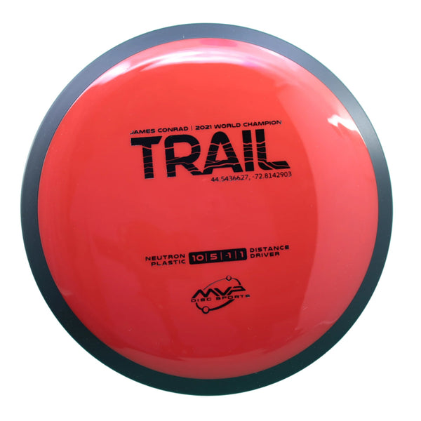 MVP - Trail - Neutron - James Conrad Line Distance Driver 170-175 7 RED 172 James Conrad Line MVP MVP Disc Sports MVP Neutron MVP Trail release date neutron