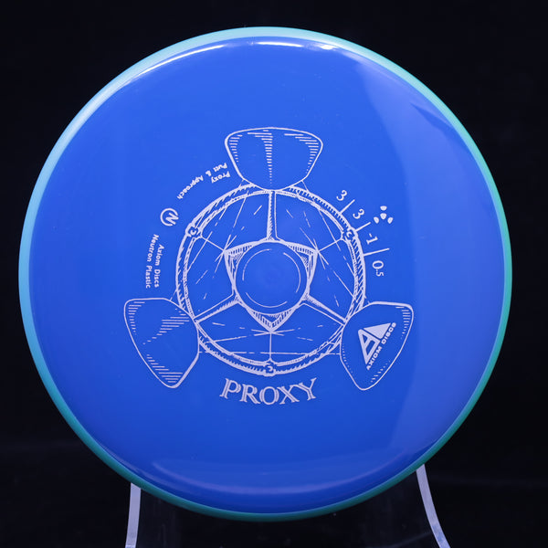 Axiom - Proxy - Neutron - Putt & Approach 165-169 BLUE TEAL 168 Axiom Axiom discs axiom neutron Disc Golf disc golf discs disc golf discs for sale discs Gyro gyronauts MVP Disc Sports proxy soft